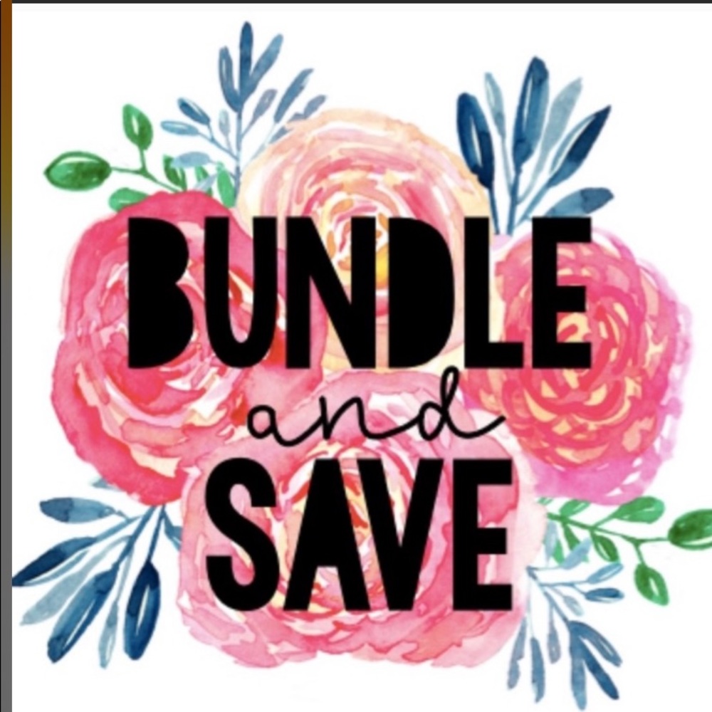 Bundle 3 or more items and receive 20% discount